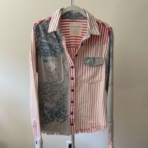 Free People We The Free Americana Shirt